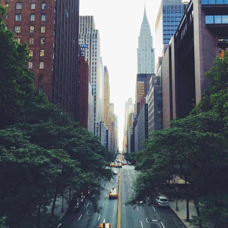 Sunset outdoors in Italy